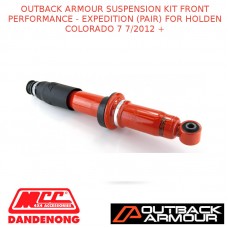 OUTBACK ARMOUR SUSPENSION KIT FRONT EXPD (PAIR) FITS HOLDEN COLORADO 7 7/2012 +